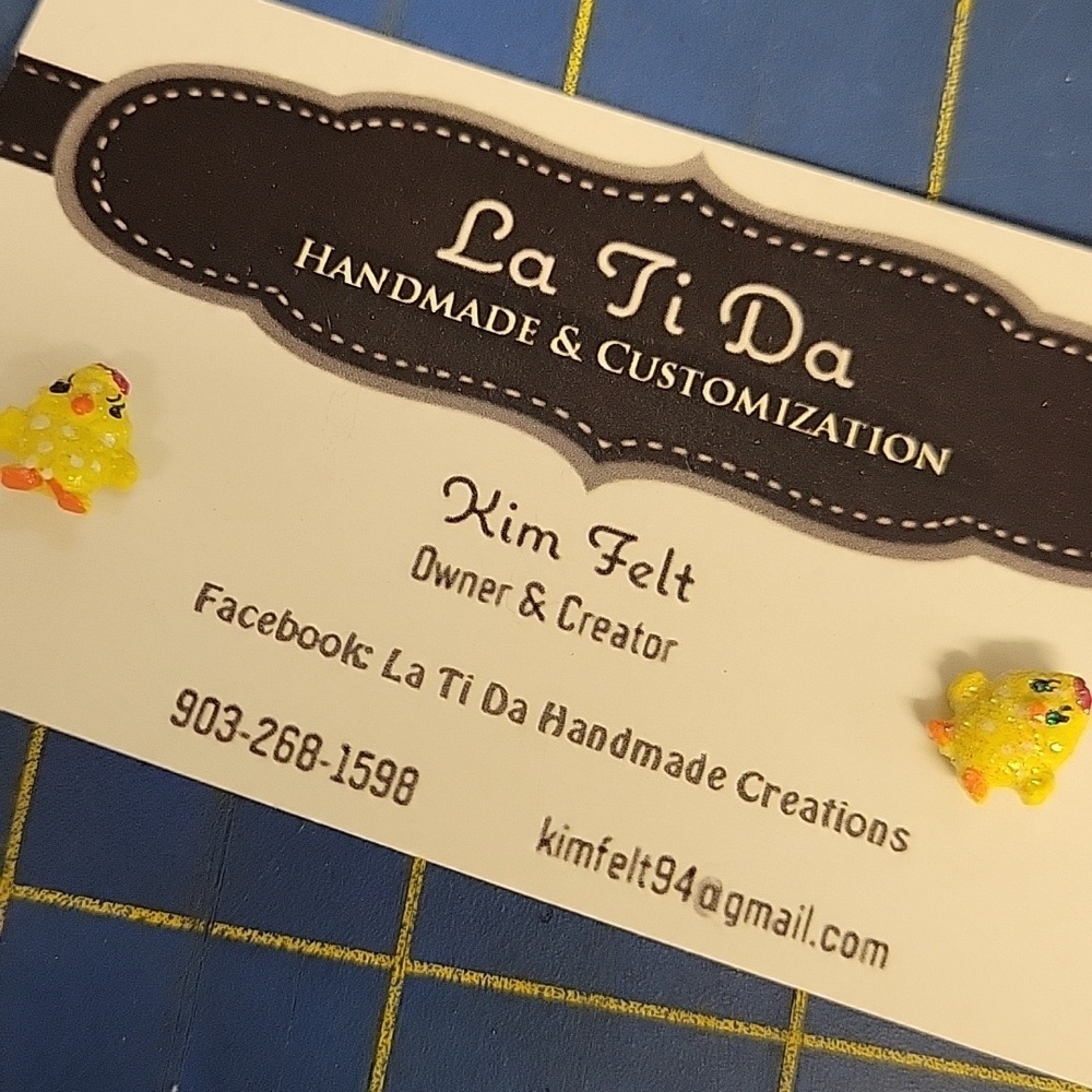 Yellow Glittered Chick Earrings Easter